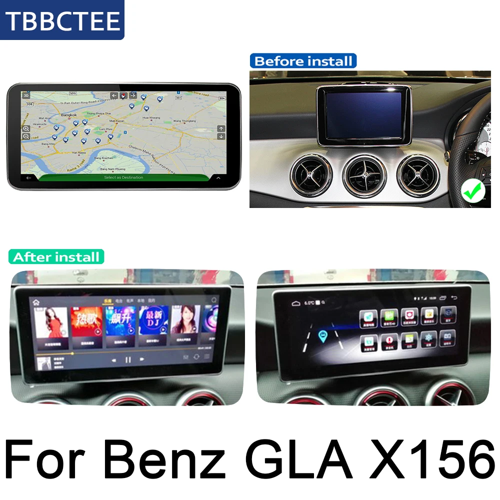 Для Mercedes Benz gla класса X156~ NTG 10,2" Android 2G ram мультимедиа сенсорного экрана плеер стерео радио навигация gps