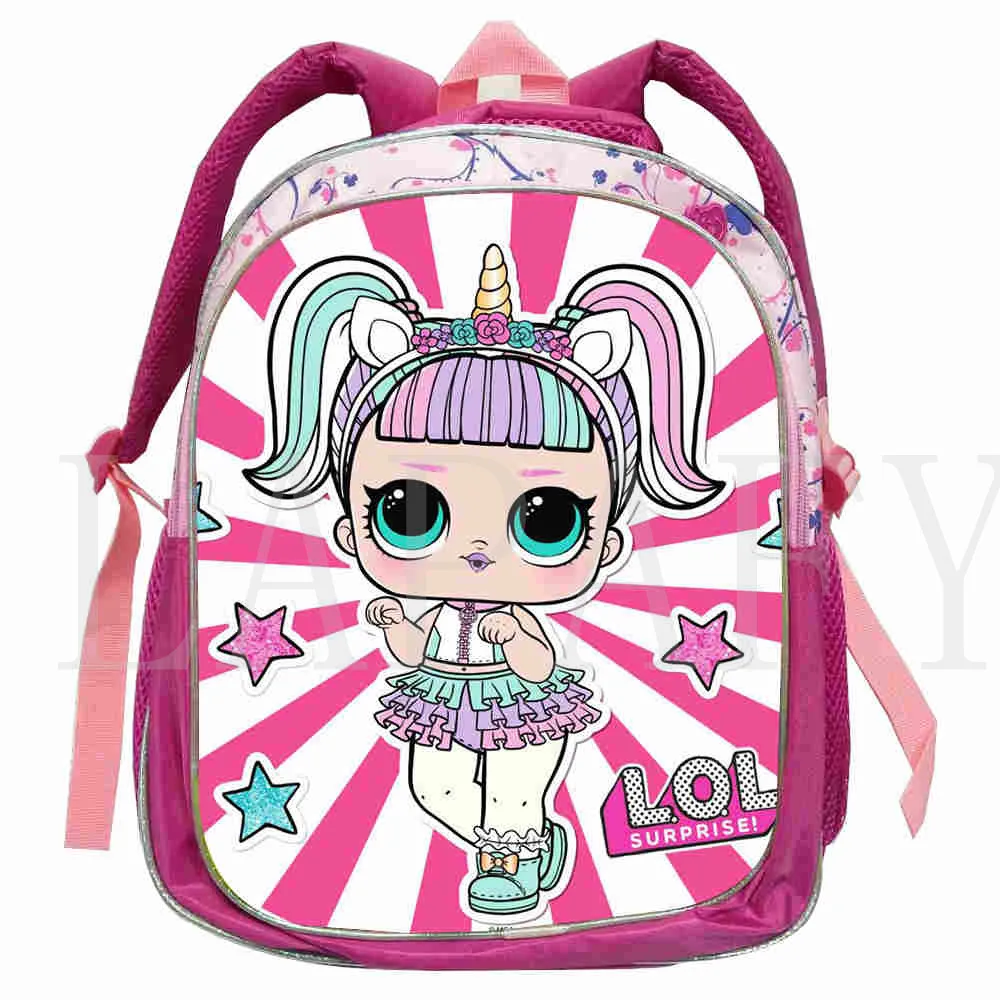 LOL Surprise SchoolBag Kids Pink 