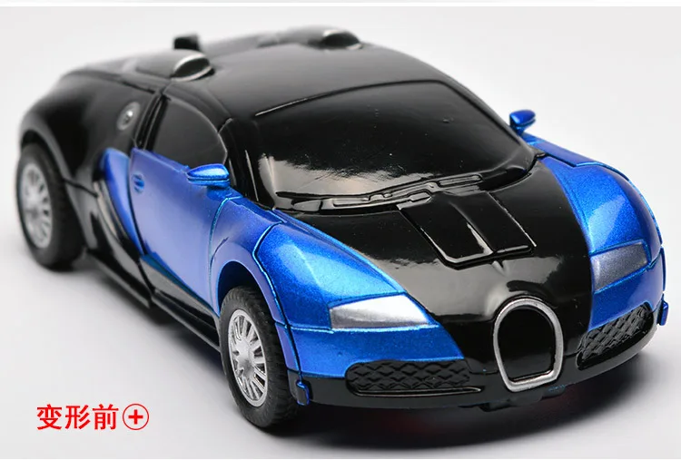 Ключ деформации робот Jingang ВОИН модель автомобиля Bugatti детский игрушечный автомобиль мальчик подарок автомобиль