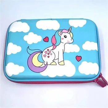

Kawaii Cute Unicorn School Pencil Case EVA Waterproof Penal Pencilcase for Kids Boys Girls Pen Bag Box Stationery Pouch Supplies