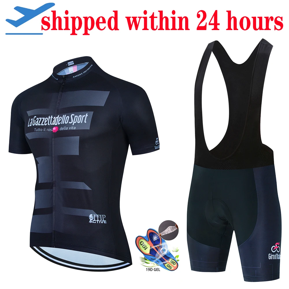 Jersey de ciclismo de conjunto para hombre las carreras de bicicleta de montaña uniformes ropa de verano de manga corta bicicleta ropa maillot ciclismo hombre