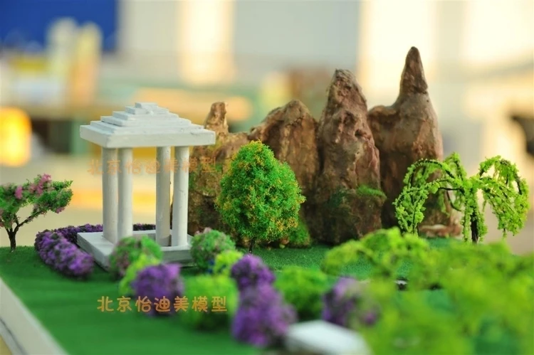 1/75/100/150/200/300 Миниатюрная модель белых персонажа осанки для архитектурного поезд скульптура в виде здания Diorama