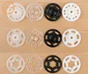 Free Shipping 100pcs 7mm/10mm/13mm/15mm/18mm/21mm Small ABS plastic Snap Fasteners Press Button Stud sewing accessory 1