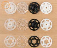 Free Shipping 100pcs 7mm/10mm/13mm/15mm/18mm/21mm Small ABS plastic Snap Fasteners Press Button Stud sewing accessory 1