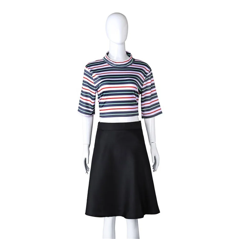 

Killing Stalking Yoonbum Yoon Bum Cosplay Costume Halloween Carnival Uniforms Girls Casual Shir Black Heat Resistant