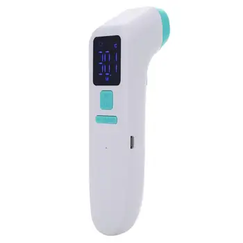 

Forehead Thermometer USB Charging Health Care Practical Body Thermometer Infrared Thermometer LCD Home Doctors Household