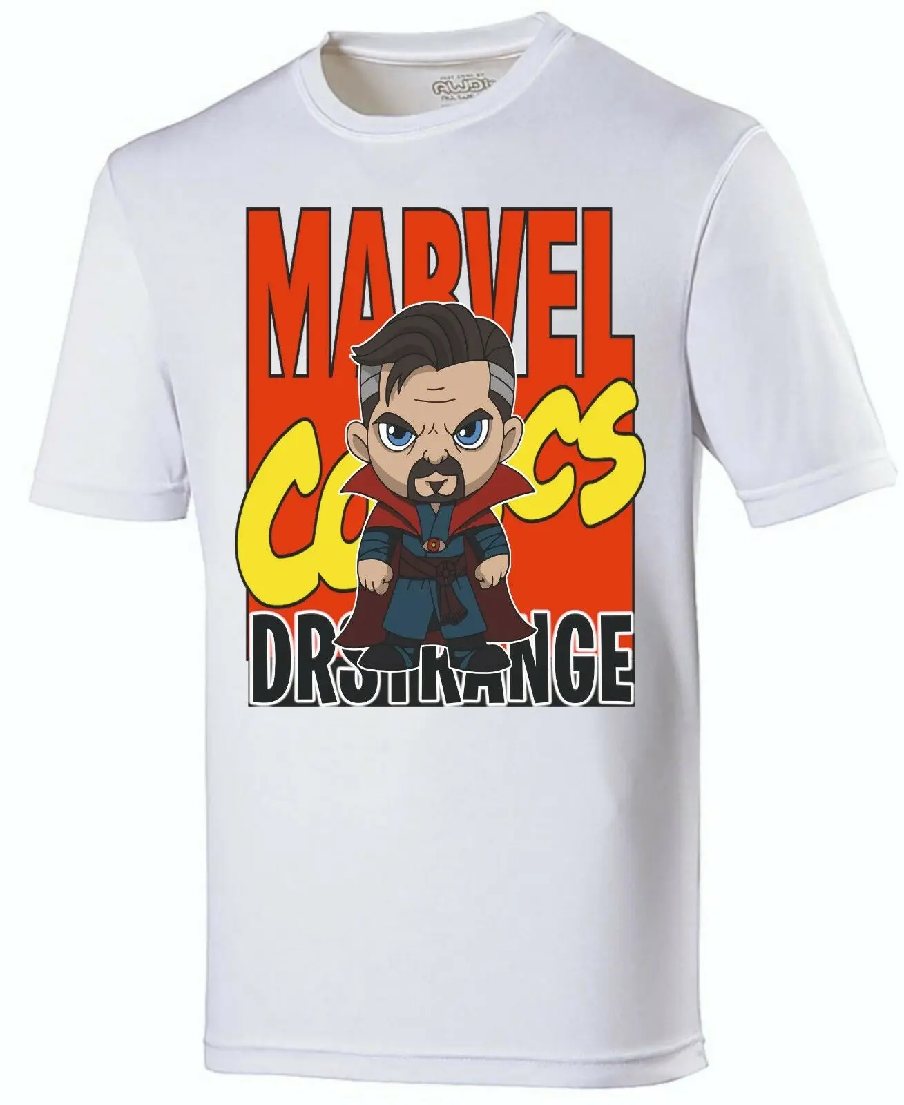 

Printed Marvel Comics Dr Strange Caricature Cool T Sports T Shirt Mens Womens Shirt Cotton Hight Quality Man T Shirt
