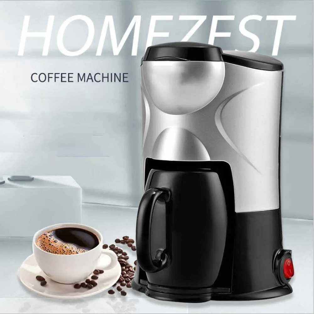 

Household portable fully automatic small American coffee machine, tea maker with one-click drip and extraction.