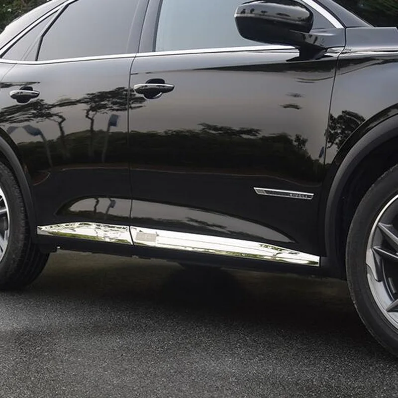 Tonlinker внешняя накладка на края двери автомобиля для CITROEN DEESSE DS7-20 автомобильный Стайлинг 4 шт. наклейка на крышку из нержавеющей стали s