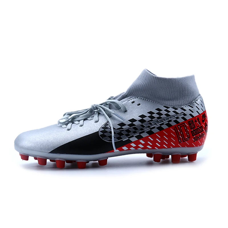 AT7046-710 Оригинальные футбольные бутсы NIKE VAPOR 13 ELITE FG Mercurial Superfly 7, мужские высокие футбольные бутсы Assassin, новые футбольные цвета, подходящие дизайну - Цвет: AT7046-710