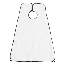 Фартук для обрезки волос на лице, ловушка, накидка для раковины, инструмент для домашнего салона, накидка для волос на лицо, раковина, полки для ванной комнаты, водонепроницаемая цветочная ткань