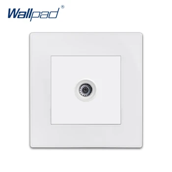 

Wallpad TV Socket Television Luxury White PC Panel Wall Week Electricity Outlet Sockets
