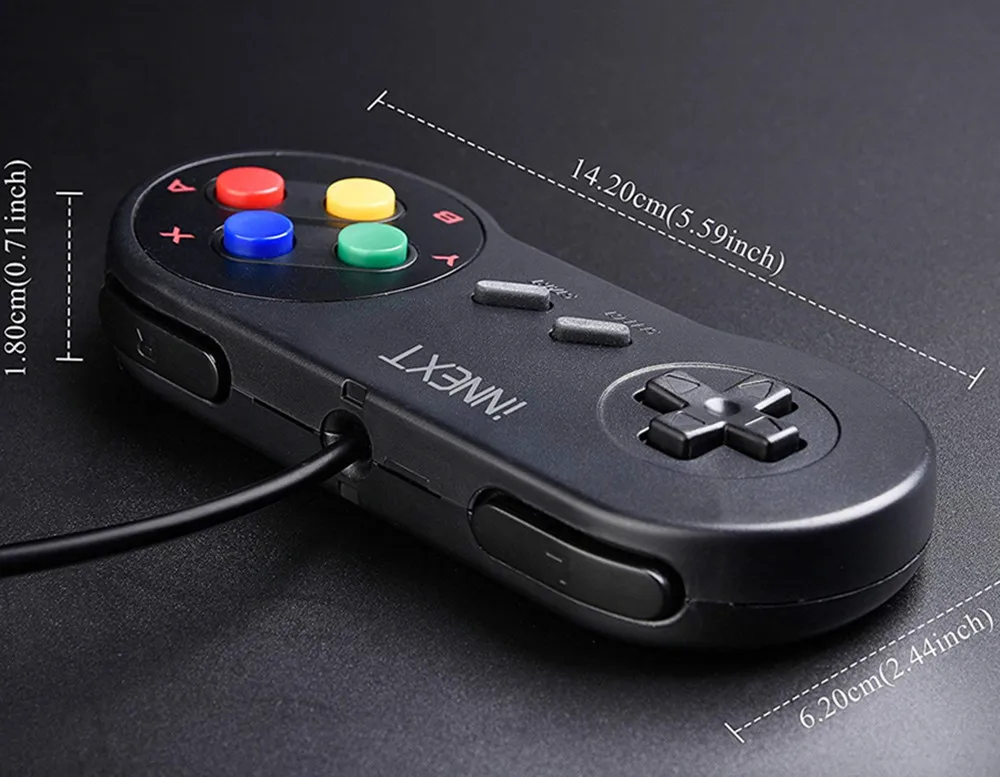 Игровой контроллер 4 шт./лот SNES USB игровой геймпад для Nintendo планшет Windows ПК MAC