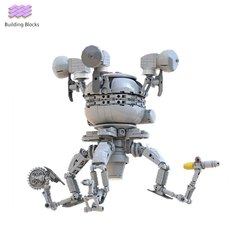 Конструктор модульный MOC Mr. Handy модель Fallout 76 Детский конструктор | Игрушки и хобби