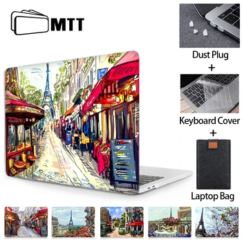 

MTT Eiffel Tower Case For Macbook Air Pro 11 12 13 15 16 inch 2020 Painted Cover For mac book pro 13.3 a2289 a2251 Laptop Sleeve