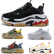 Cheap High quality designer Paris 17FW Triple s Sneakers for men women black red white green Running Dad Shoes tennis increasing shoes Cheap High quality designer Paris 17FW Triple s Sneakers for men women black red white green Running Dad Shoes tennis increasing shoes
