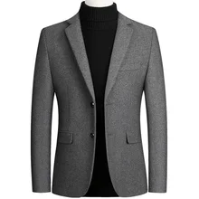 Coat Casual 2021 New Blazers For Men Suit New Fashion Solid Wedding Autumn Slim Fit Brand Costume Prom Party Homme Masculina