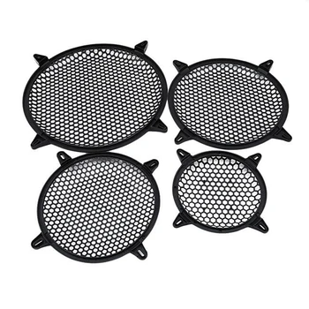 

Rings Speaker cover ABS plastic Black Replacement Accessory Decorative