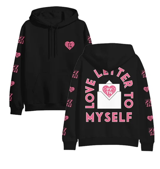 Новинка худи Payton Moormeier с надписью Love To Yourself женская и мужская толстовка принтом pytn