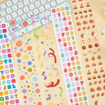 

Stickers bullet journal in notebook Christmas goods Decorative Scrapbooking material Diary planner new year's stickers aestheti