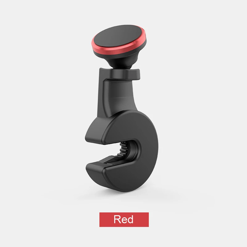 Red Lantro JS магнитный автомобильный держатель для телефона на заднее сиденье 360 градусов вращающийся Автомобильный держатель для телефона для ребенка веселое автомобильное крепление - Цвет: Red