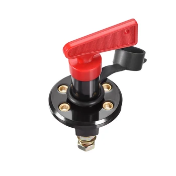 

uxcell Battery Disconnect Switch Isolator Cut OFF Power Kill Switch DC 60V/400A ON/OFF for Marine Car Boat RV ATV Vehicles 1pcs
