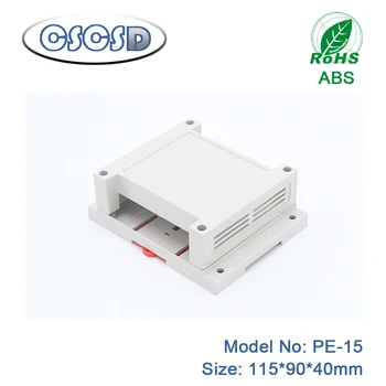 

1pcs/lot 115*90*40mm CSCSD free shipping enclosure power supply plastic enclosure din rail plastic enclosure
