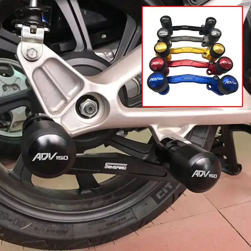 19 Xe May Mới Phụ Kiện Khung Vụ Tai Nạn Miếng Lot Thoat Khi Thanh Trượt Rơi Tấm Bảo Vệ Cho Xe Honda Adv 150 19 Xe May Co Logo Khuon đuc