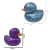 Gold Powder Rubber Duck Baby Shower Water Bb Bathing Toys For Baby Kids Children 4
