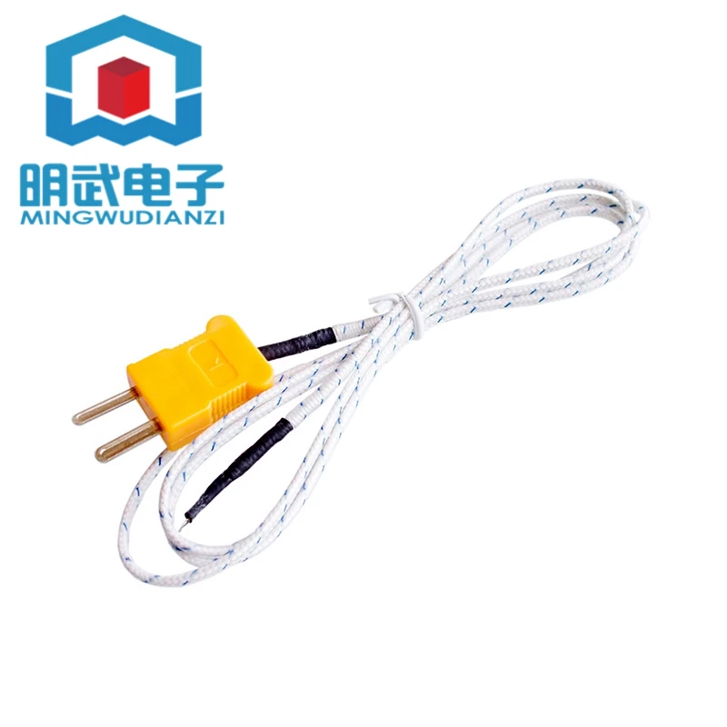 Surface thermocouple K type heat resistance to high temperature probe sensor measurement line 1 meter | Электроника