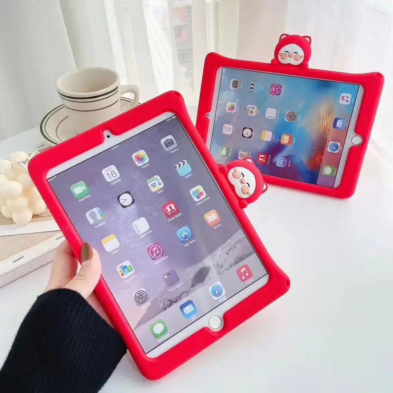 Мультяшный детский противоударный безопасный Чехол на ремне для iPad Mini 7 9 &quot