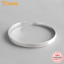 Trustdavis модный браслет из натуральной 925 пробы, серебряный, 5 мм, регулируемый браслет для женщин, девочек, подарок, ювелирное изделие DS2287