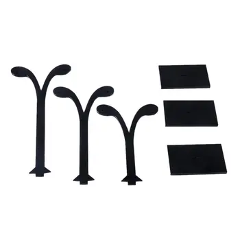 

3pcs/2pcs T Shaped Earrings Display Shelf Stand Holder Container Jewelry Organizer Rack Stud Earrings Holder