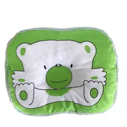 Медведь узорная Подушка новорожденный младенец подушка для поддержки предотвращает плоскую голову Горячая продажа
