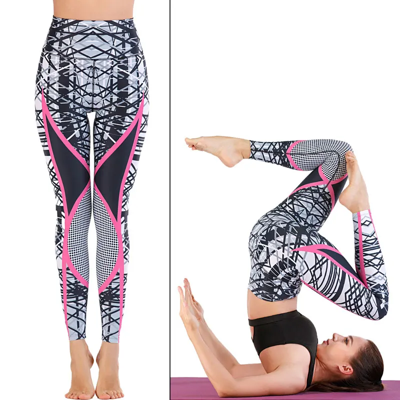 printed athletic leggings