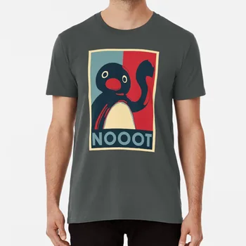 

Nooot T Shirt Pingu Nut Penguin Funny Nature Animal Kids Children Tv Show