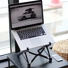 Laptop Stand Bracket Notebook Holder Folding Adjustable K2 Portable Stand For Macbook Pro Laptop Office Laptop Accessories Stand