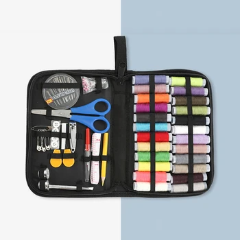 

105pcs DIY Knitting Sewing Box Portable Travel Sewing tool set Needle Thread Stitching Embroidery Craft Sewing Kits Organizer
