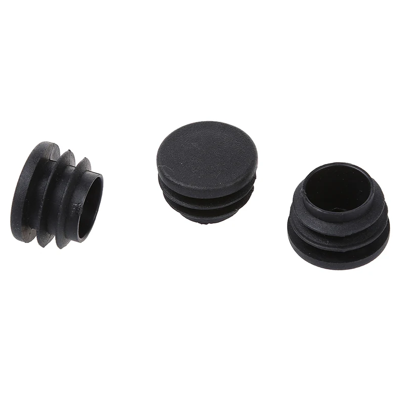

Chair Table Legs 25mm Diameter Plastic Cap Round Ribbed Tube Insert 10 Pcs