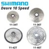 Shimano Deore M610 M6000 M4100 10 Speed bike cassette HG50 HG500 10S 10V mtb Mountain bicycle freewheel 34T 36T 11-42T 11-46T ► Photo 1/6