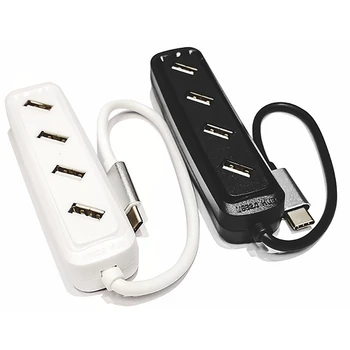 

USB Hub Docking Station Type-C to USB 4-Port USB-C Hub for Laptop PC