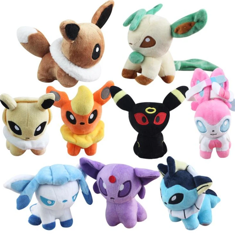 13-30 см 9 видов стилей Иви Umbreon Espeon из анимационного сериала &quotSylveon Leafeon Вапореон