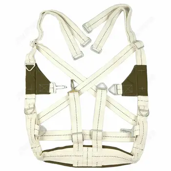 

MILITARY OD US PARATROOPER AIRBORNE T-5 PARACHUTE HARNESS STRAP NORMANDY D-DAY