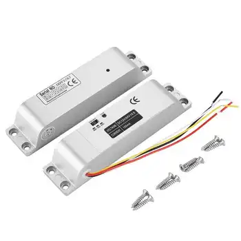 

DC12V 1000KG Electric Drop Door Lock Magnetic Induction Gate Entry Access Control Magnetic Gate Lock 0s/3s/6s delay Function