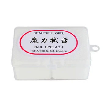 

180Pcs Lint-Free Paper Cotton Wipes Eyelash Glue Remover Wipe The Mouth Of The Glue Bottle Prevent Clogging Glue Cleaner Pads