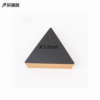 

10PCS External Turning Tool TPKN2204 Carbide Insert CNC Lathe Tools Cutting Tools Insert Lathe Tool Two-color Blade