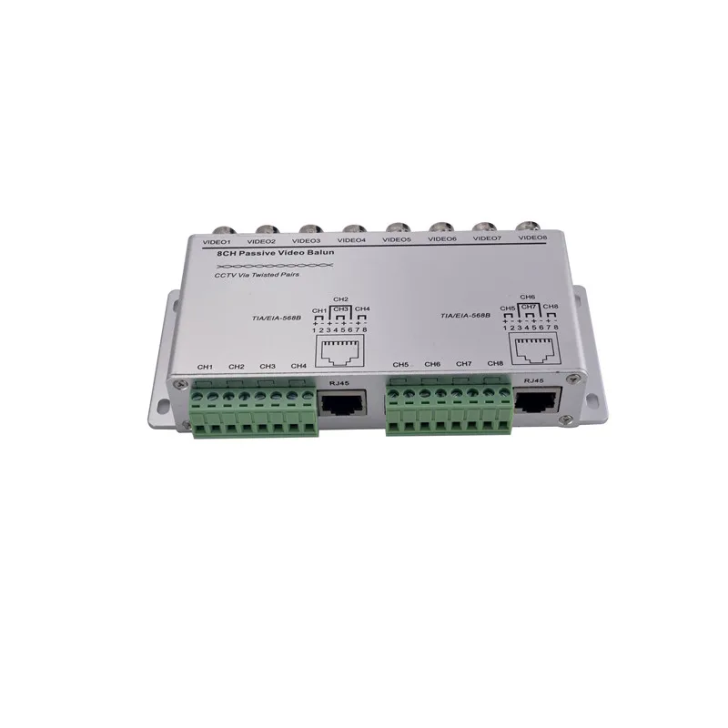 8Ch Пассивное Видео устройство BNC к UTP RJ45 Cat5 камера Dvr трансивер