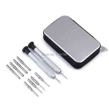 

Retail Micro Glasses Sunglass Watch Spectacles Phone Tablet Screws Nuts Screwdriver Repair Tool Set Kits