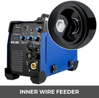 Welder 250 Amp MIG TIG Arc Welder 3 in 1 Aluminum Welder Semi-automatic Welding IGBT Combo Welding Machine Dual voltage BurnBacK 2