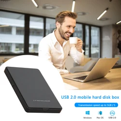 Disque dur SATA 2.5 pouces USB 2.0, boîtier HDD avec câble USB HD, Super rapide pour Windows, offre spéciale 